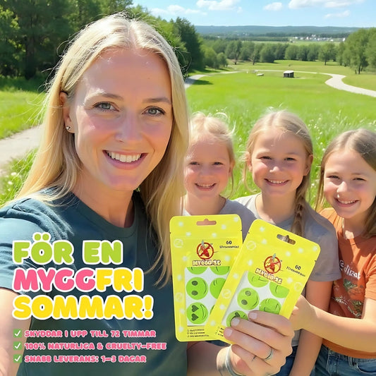 MYGGO Anti-Mygg Klistermärken